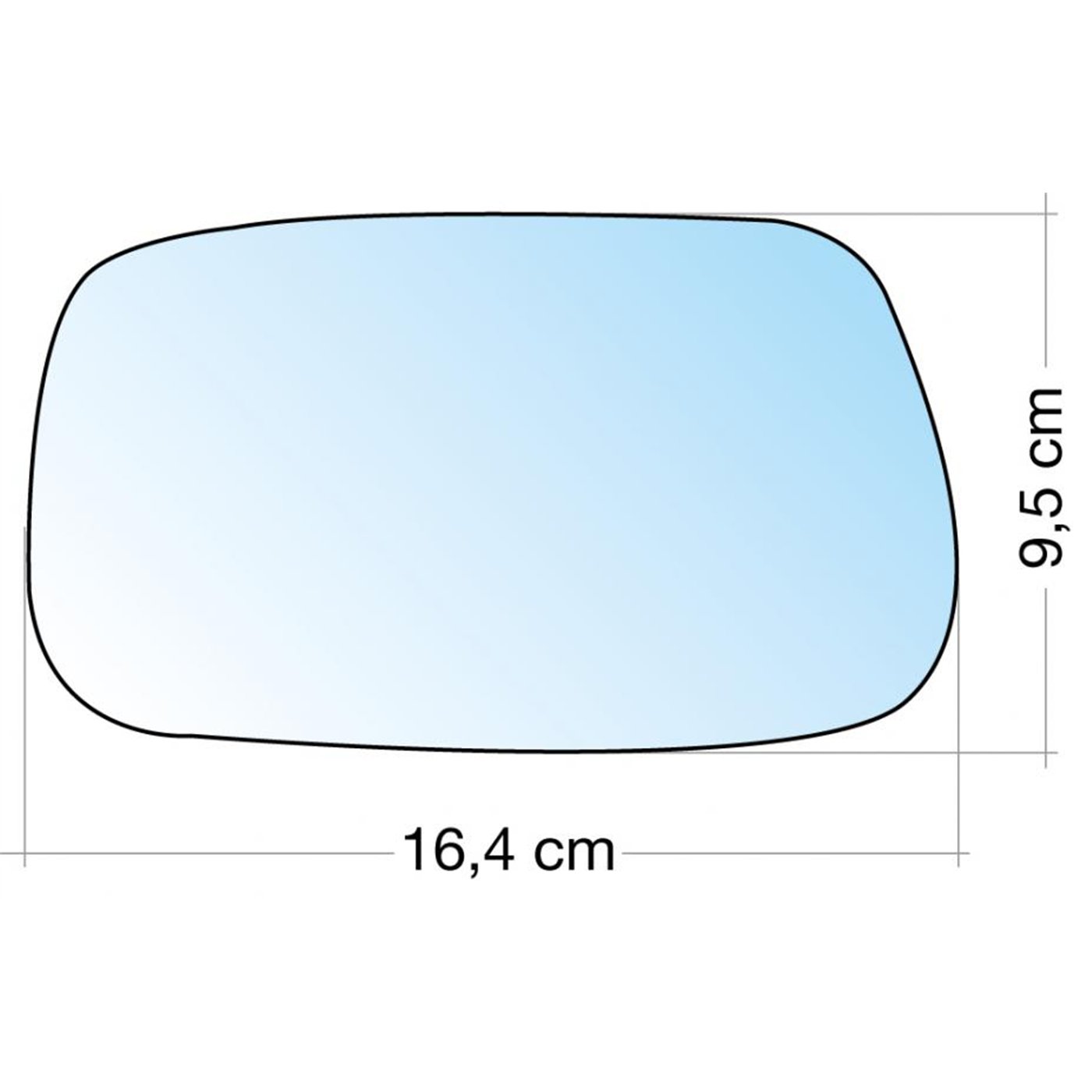 SPECCHIO SEAT IBIZA 92˃93 SX CROM.