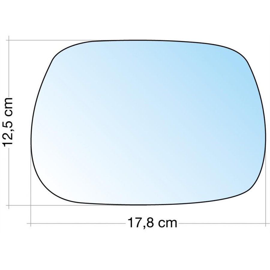 SPECCHIO TOYOTA RAV 04 01˃  DX CROM. CRUVO