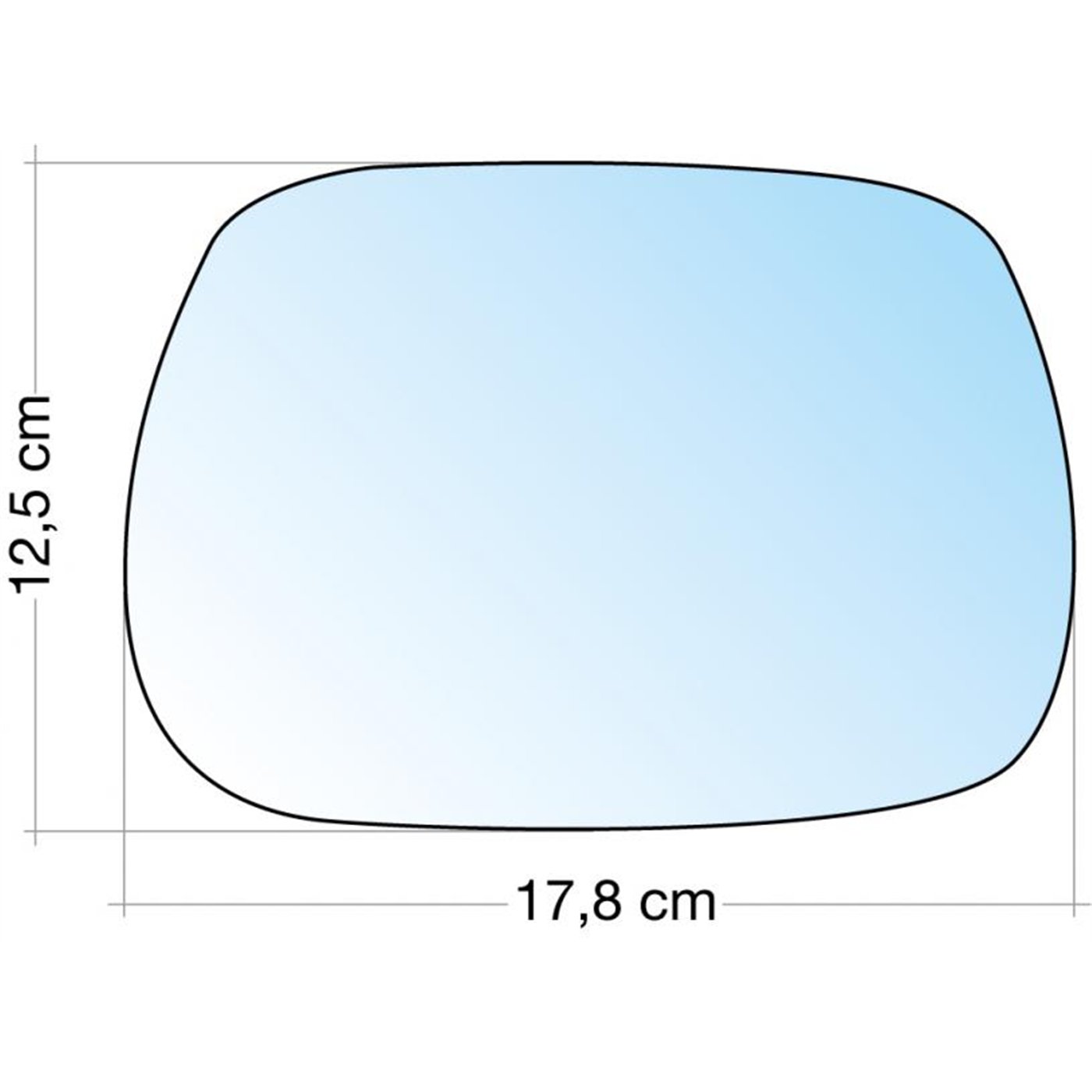 SPECCHIO TOYOTA RAV 04 01˃  DX CROM. CRUVO