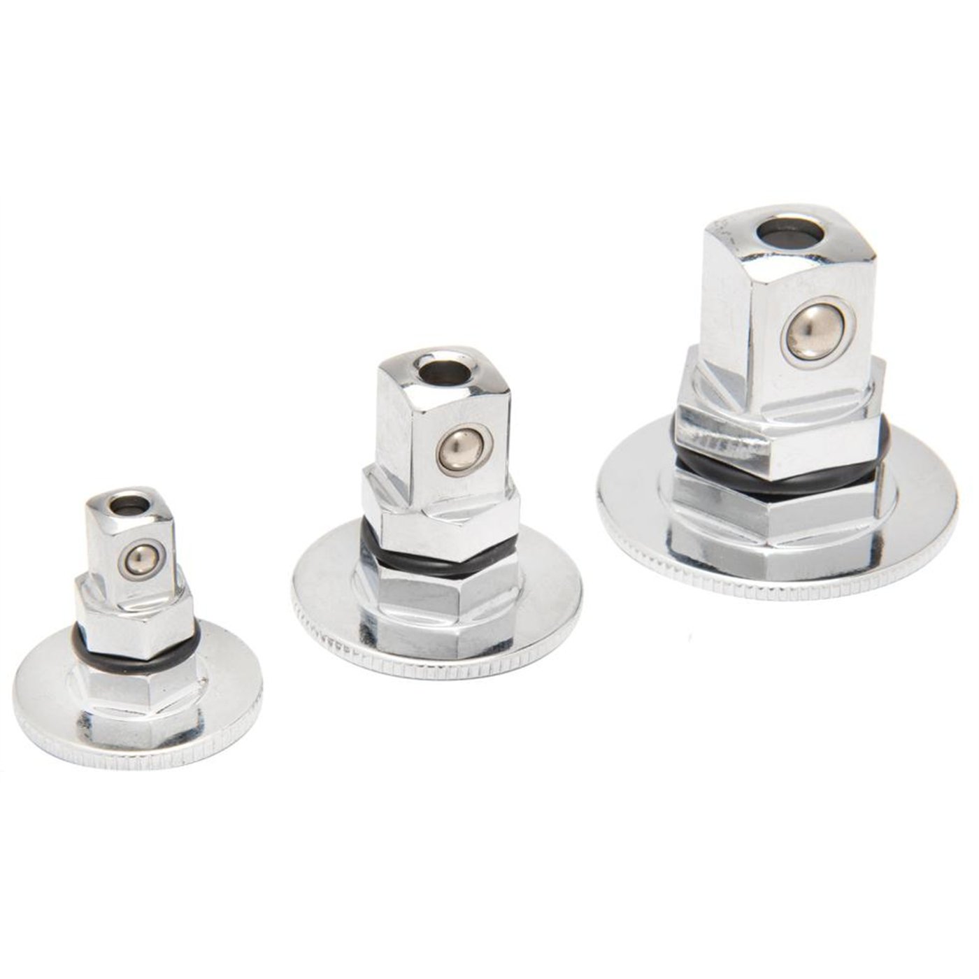 Set adattatori 1/4", 3/8", 1/2" 3 pz