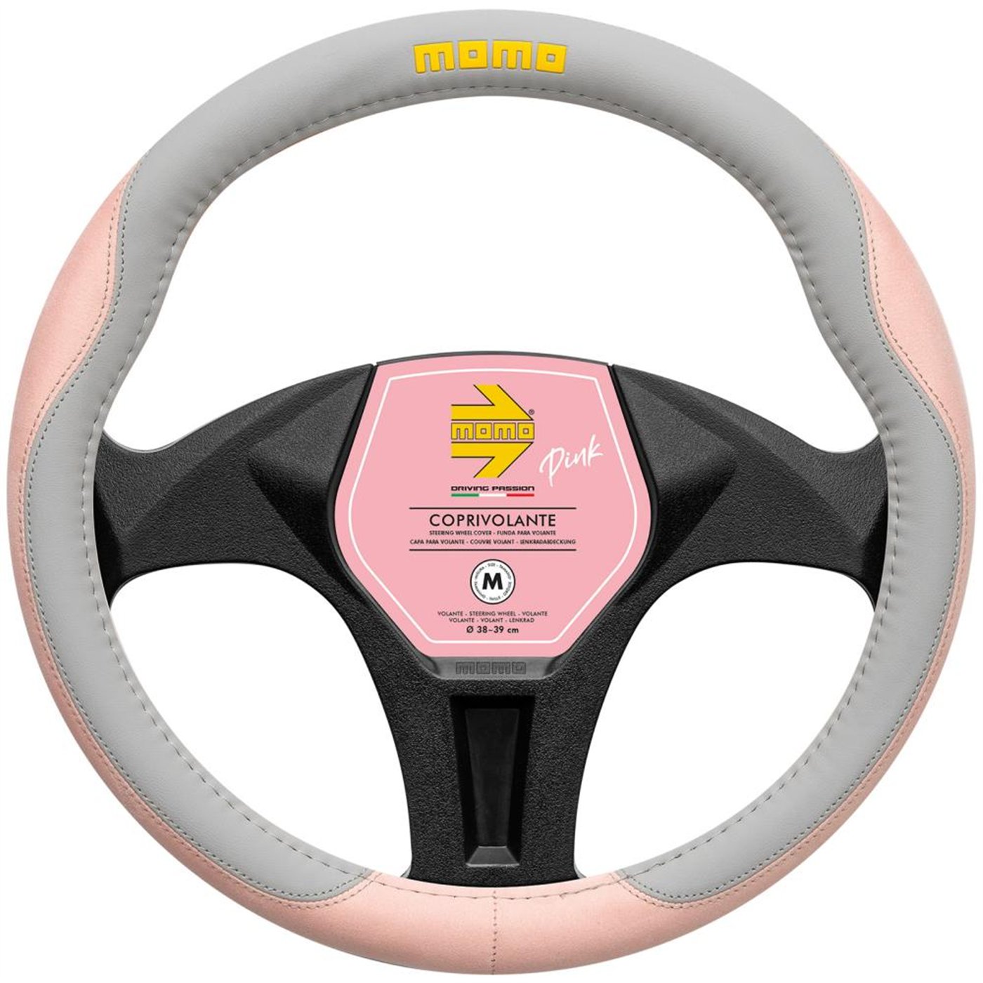 MOMO COPRIVOLANTE COMFORT MICROFIBRA PINK M