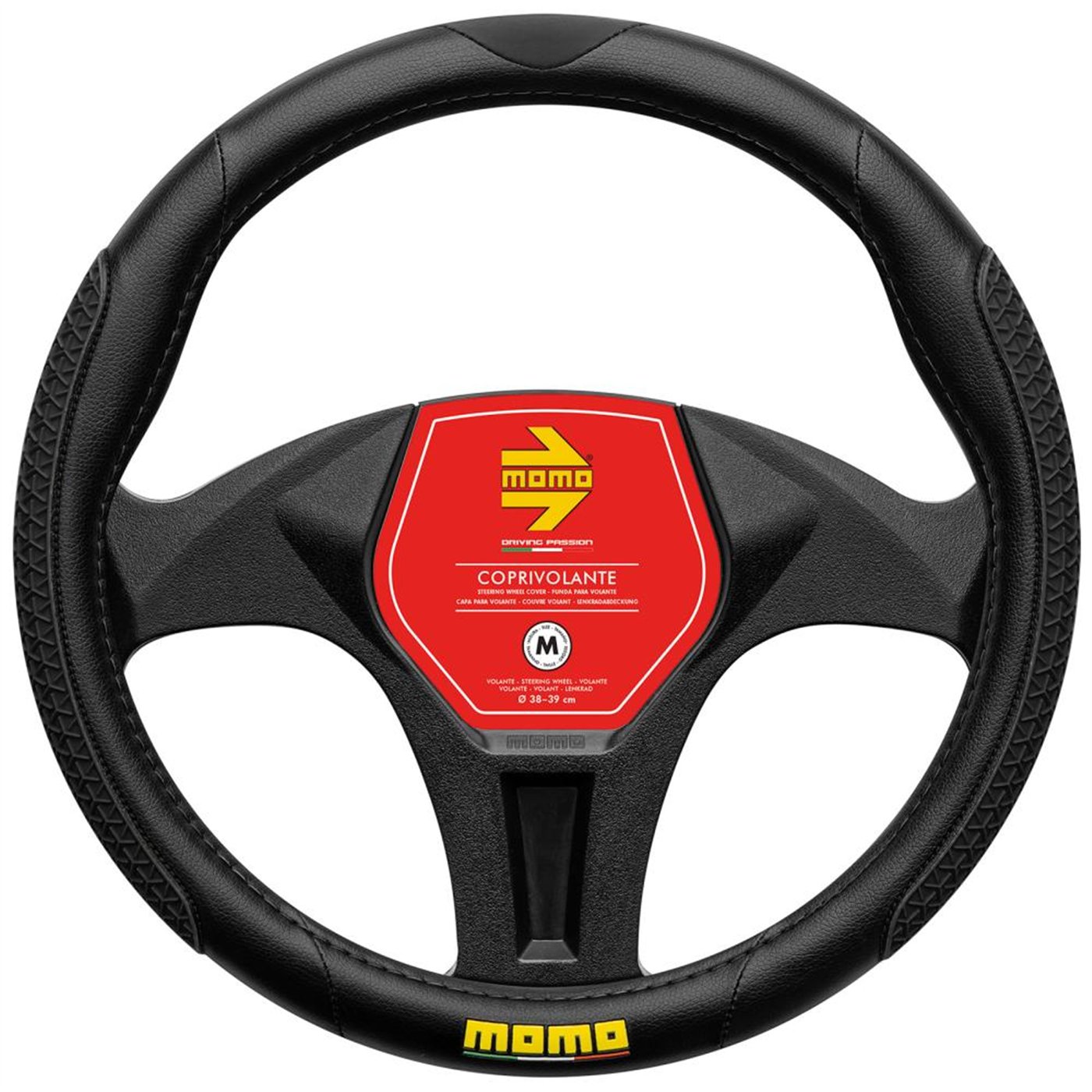 MOMO COPRIVOLANTE DROP NERO M