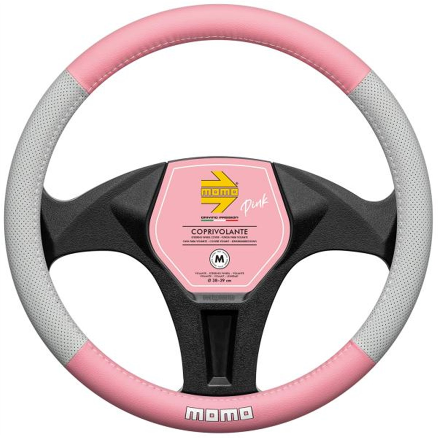 Coprivolante Easy rosa/grigio 38-39 cm