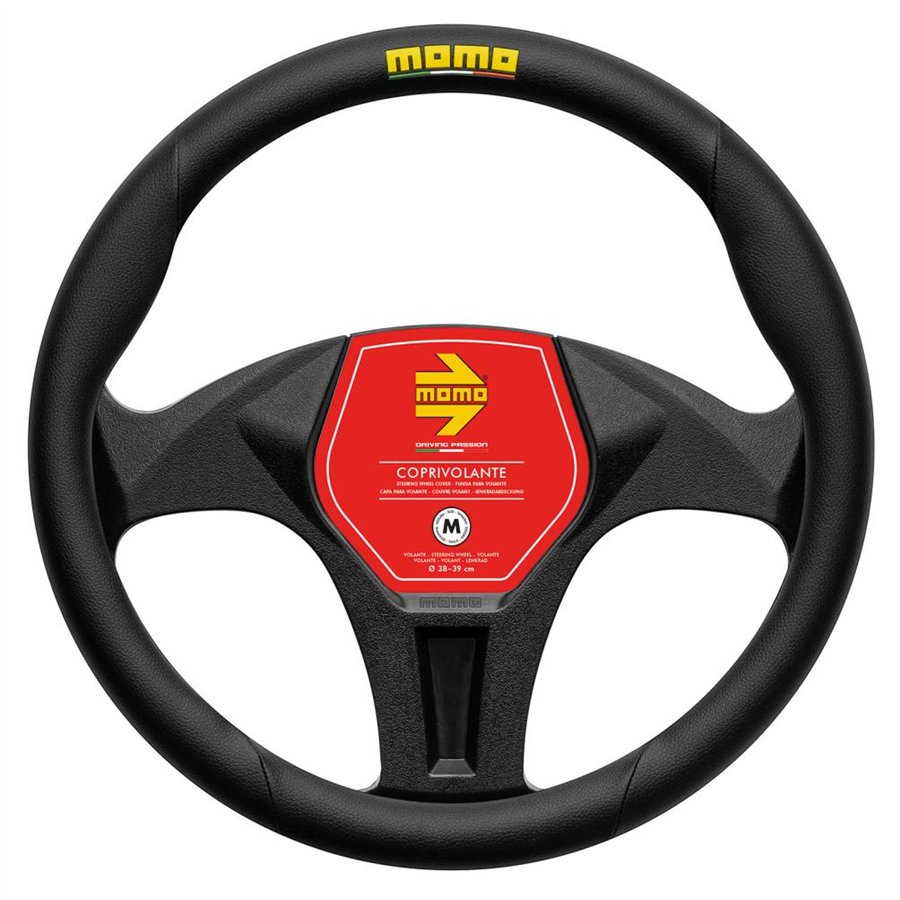 MOMO COPRIVOLANTE ITALIA NERO M