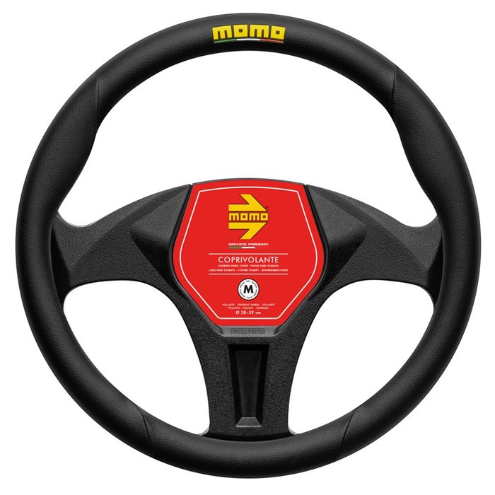 MOMO COPRIVOLANTE ITALIA NERO M