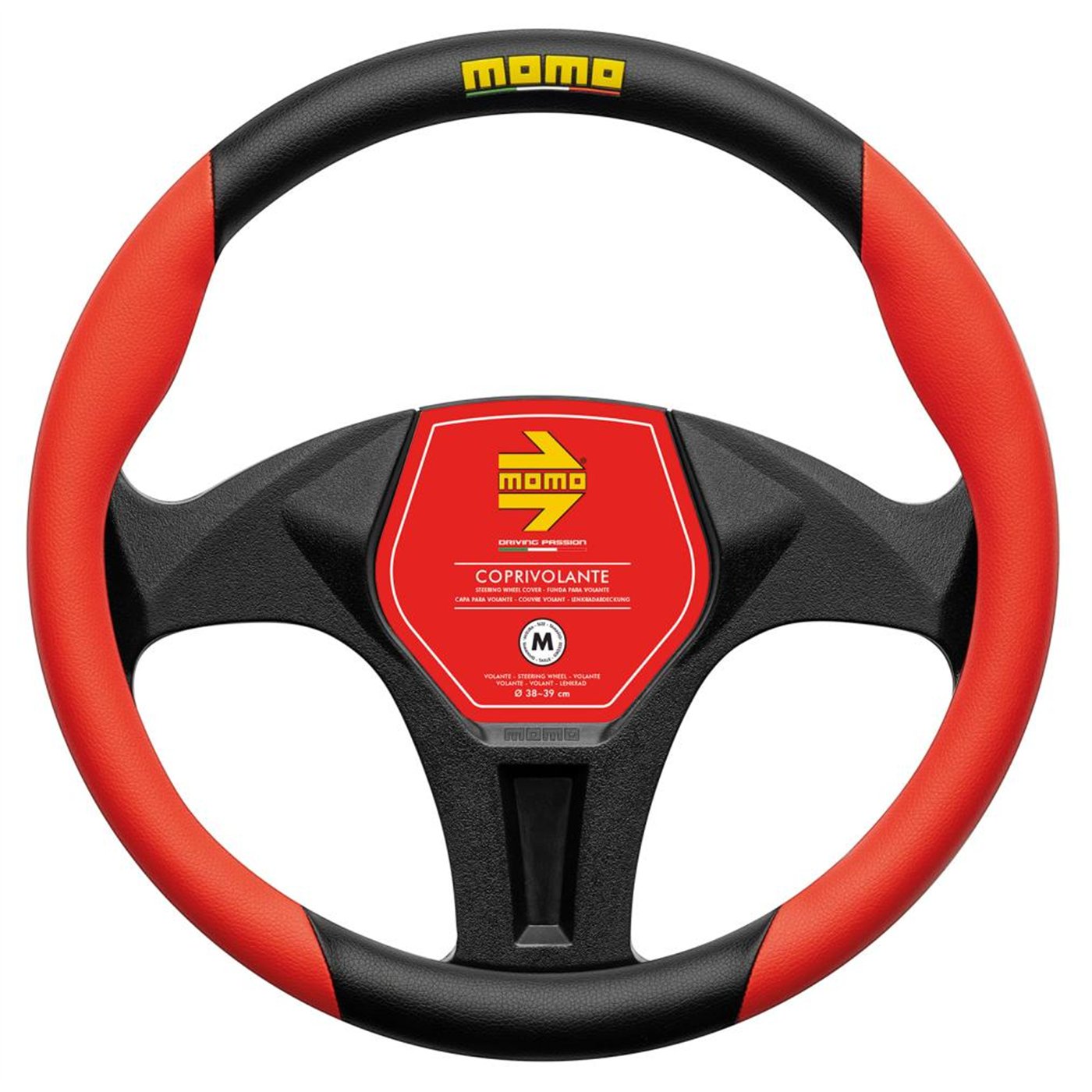 MOMO COPRIVOLANTE ITALIA ROSSO M