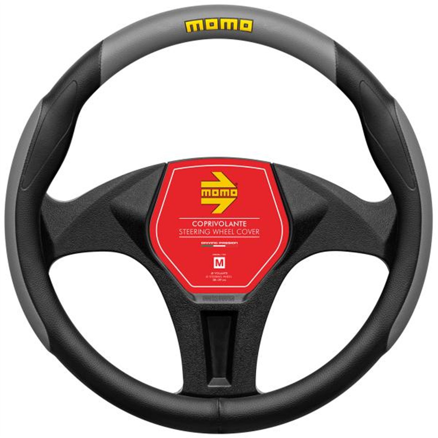 Coprivolante Superanatomico nero/grigio 38-39 cm