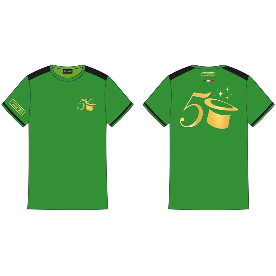 T-shirt unisex 50° verde taglia XL