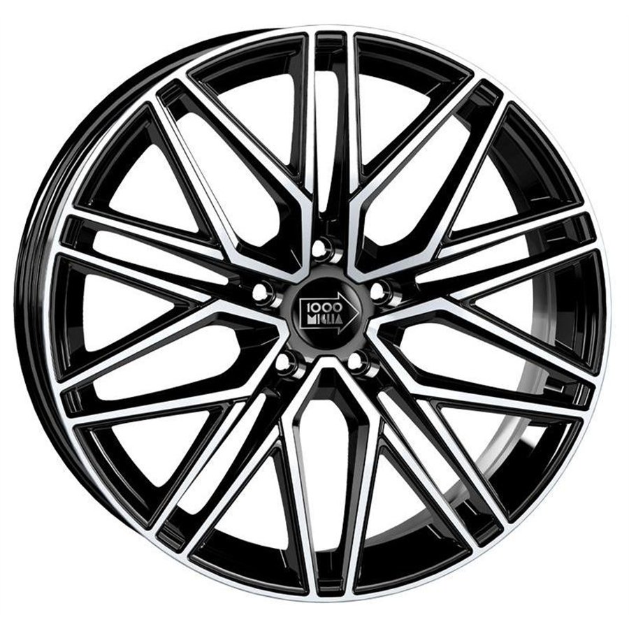 CER. L. CA1R6 MM1023 8,0X19 5X112 ET 35 66,5 BLACK POLISHED (Omol. NADR049) (C60)