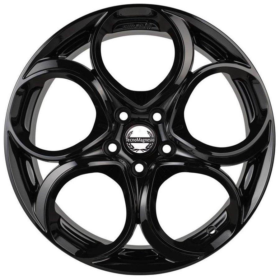 CER. L. CA9H4 JUNIOR 8X19 5X110 65,1 ET 34 GLOSSY BLACK (Omol. ECE) (Lente 60 mm)