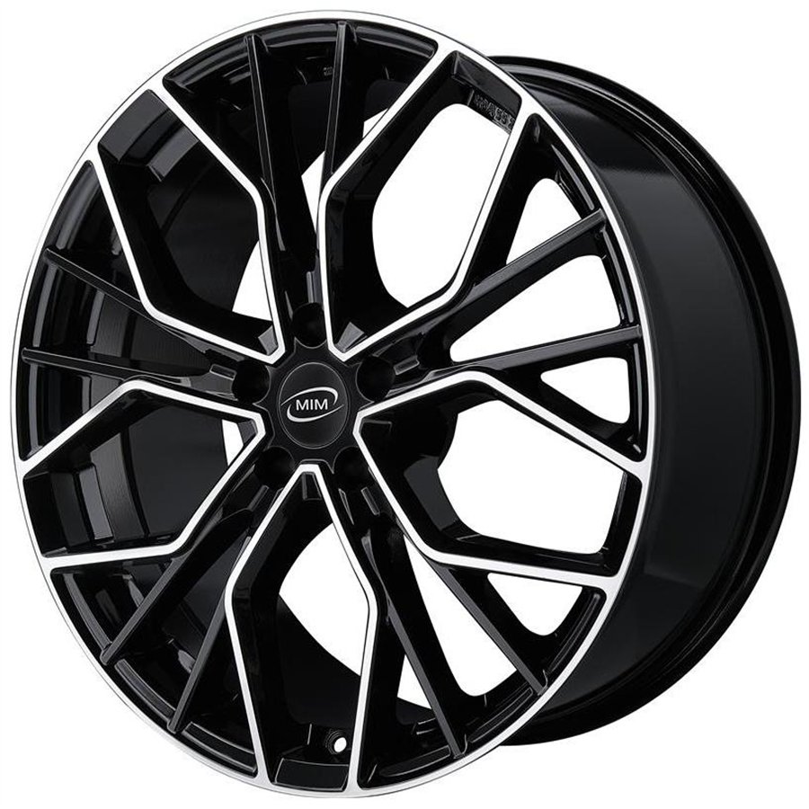 CER. L. CA9G5 ANKY 8X18 5X112 ET 30 66,5 BLACK MIRROR (Omol. NADS064) (lente 60mm - C60)