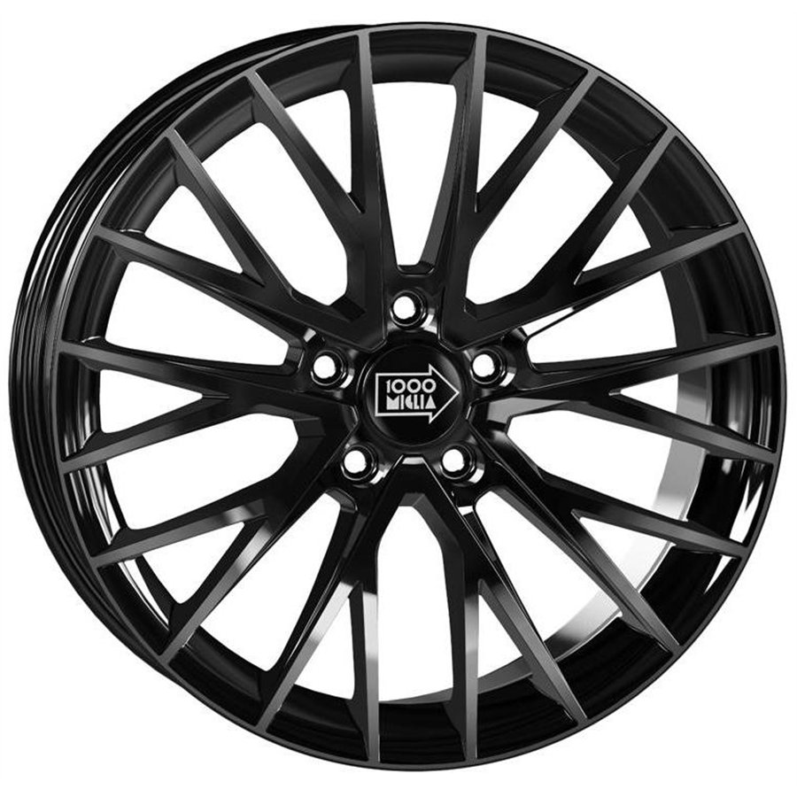 CER. L. CA1S4 MM1009 8X18 5X112 ET 45 72,2 GLOSS BLACK (C60)