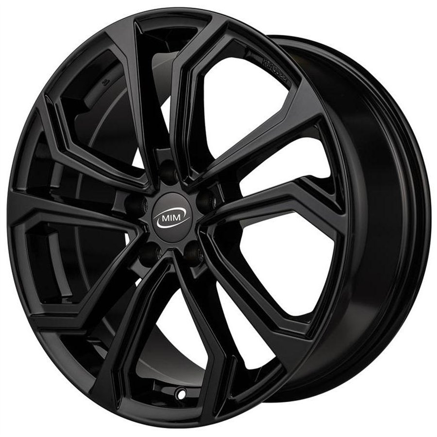CER. L. CA9G9 ESIS 6,5X16 5X112 ET 35 66,5 GLOSSY BLACK (Omol. NADS002) (lente 60mm - C60)