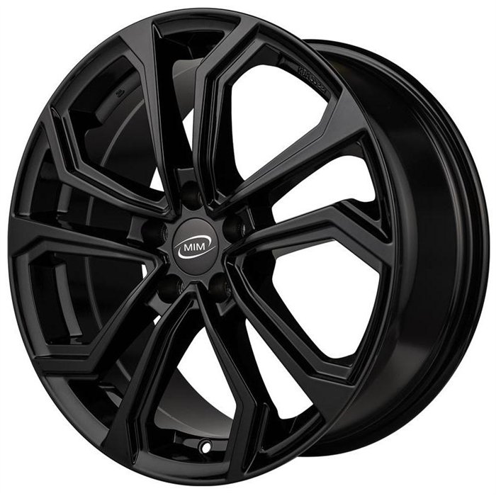 CER. L. CA9G9 ESIS 6,5X16 5X112 ET 35 66,5 GLOSSY BLACK (Omol. NADS002) (lente 60mm - C60)