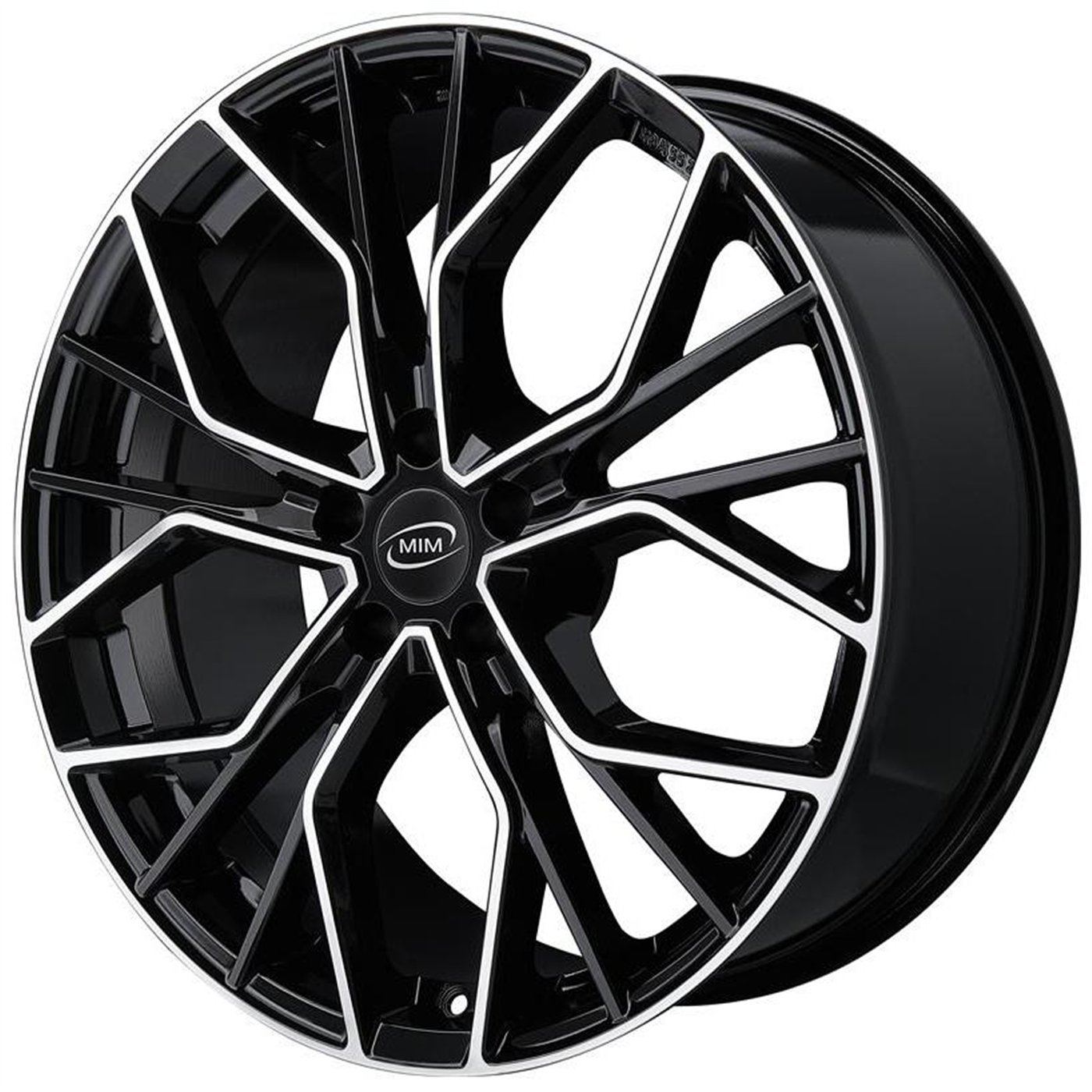 CER. L. CA9G5 ANKY 8X18 5X108 ET 45 73,1 BLACK MIRROR (Omol. NADS064) (lente 60mm - C60)