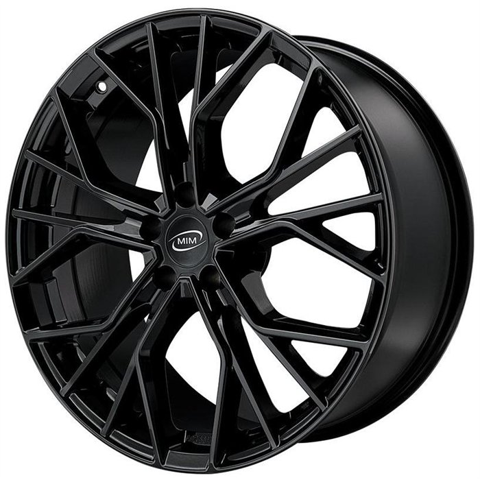 CER. L. CA9G6 ANKY 8,5X20 5X114,3 ET 40 73,1 GLOSSY BLACK (Omol. NADS181) (lente 60mm - C60)