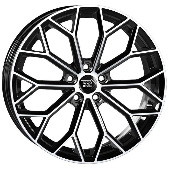 CER. L. CA1R1 MM1030 8X19 5X114,3 ET 45 73,1 BLACK POLISHED (Omol. NADS179) (C60)