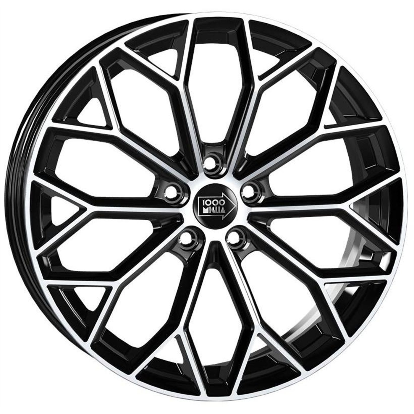 CER. L. CA1R1 MM1030 8,5X20 5X112 ET 30 66,6 BLACK POLISHED (Omol. NADS180) (C60)