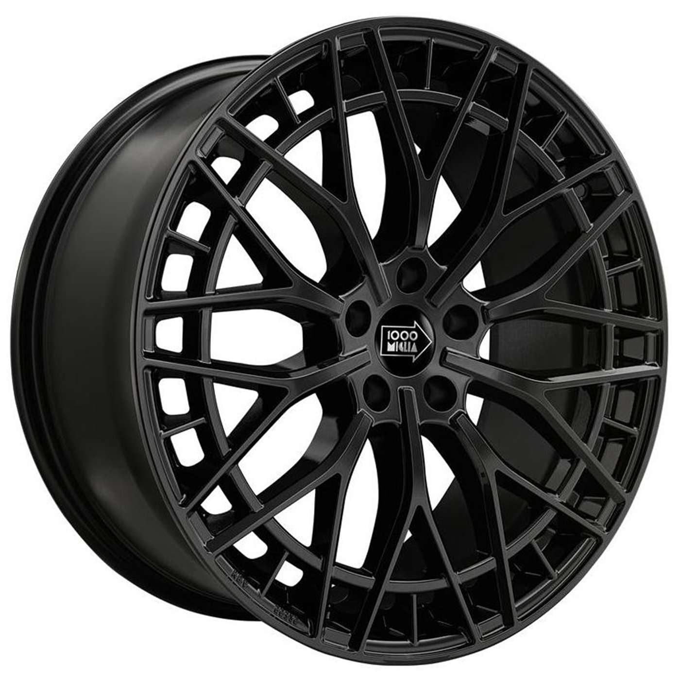 CER. L. CA5H7 MM1005 8X20 5X112 ET 30 66,5 GLOSSY BLACK (Omol. NADS245) (lente 60mm - C60)
