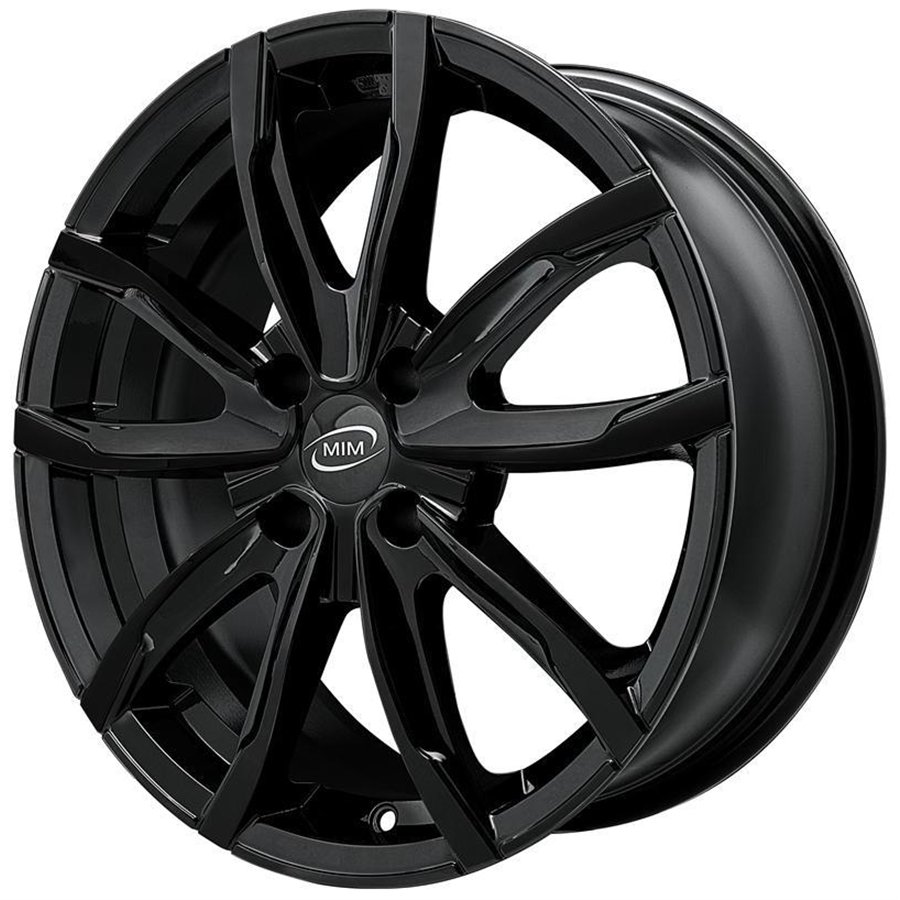 CER. L. CA1V8 EVO001 7,0X17 4X98 ET 35 58,1 GLOSSY BLACK (NADT080) (Lente 60mm - C60)