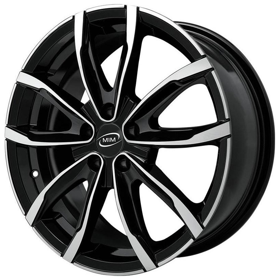 CER. L. CA1V9 EVO001 6,0X15 5X100 ET 35 60,1 BLACK POLISHED (NADT081) (Lente 60mm - C60)