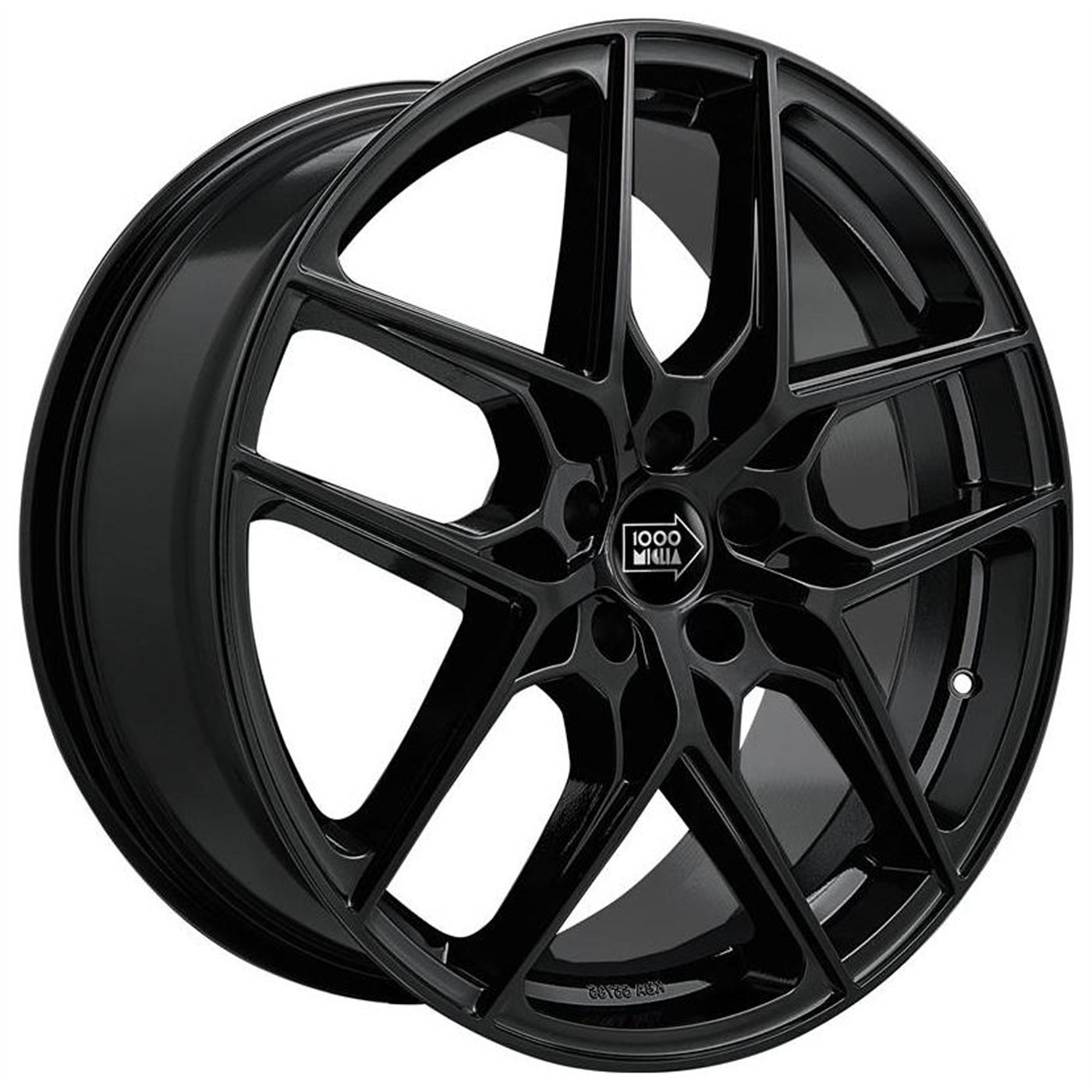 CER. L. CA5K1 MM1004 8,0X18 5X108 ET 45 73,1 EH2+ GLOSSY BLACK (NADT035) (Lente 60mm - C60)
