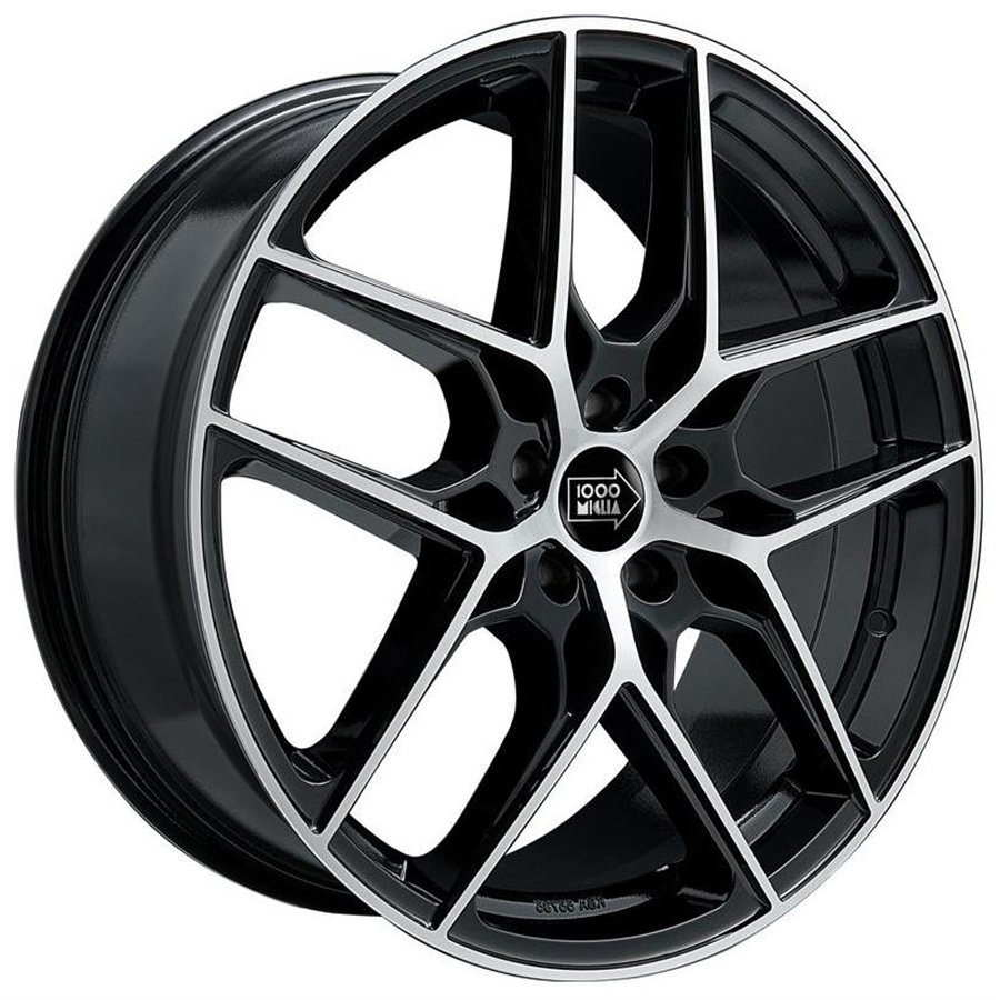 CER. L. CA5K2 MM1004 8,0X19 5X110 ET 32,5 65,1 EH2+ BLACK MIRROR (NADT036) (Lente 60mm - C60)