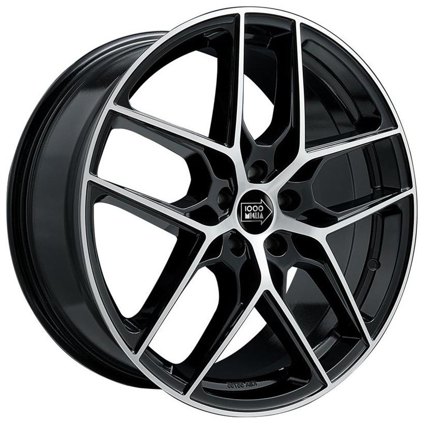 CER. L. CA5K2 MM1004 8,0X19 5X110 ET 32,5 65,1 EH2+ BLACK MIRROR (NADT036) (Lente 60mm - C60)