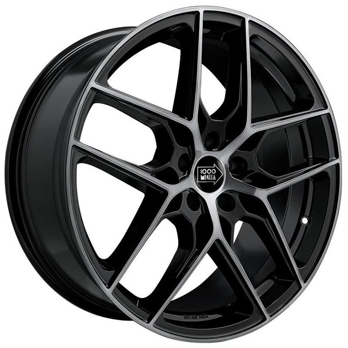 CER. L. CA5K4 MM1004 8,0X18 5X112 ET 45 66,5 EH2+ BLACK MIRROR DARK (NADT035) (Lente 60mm - C60)