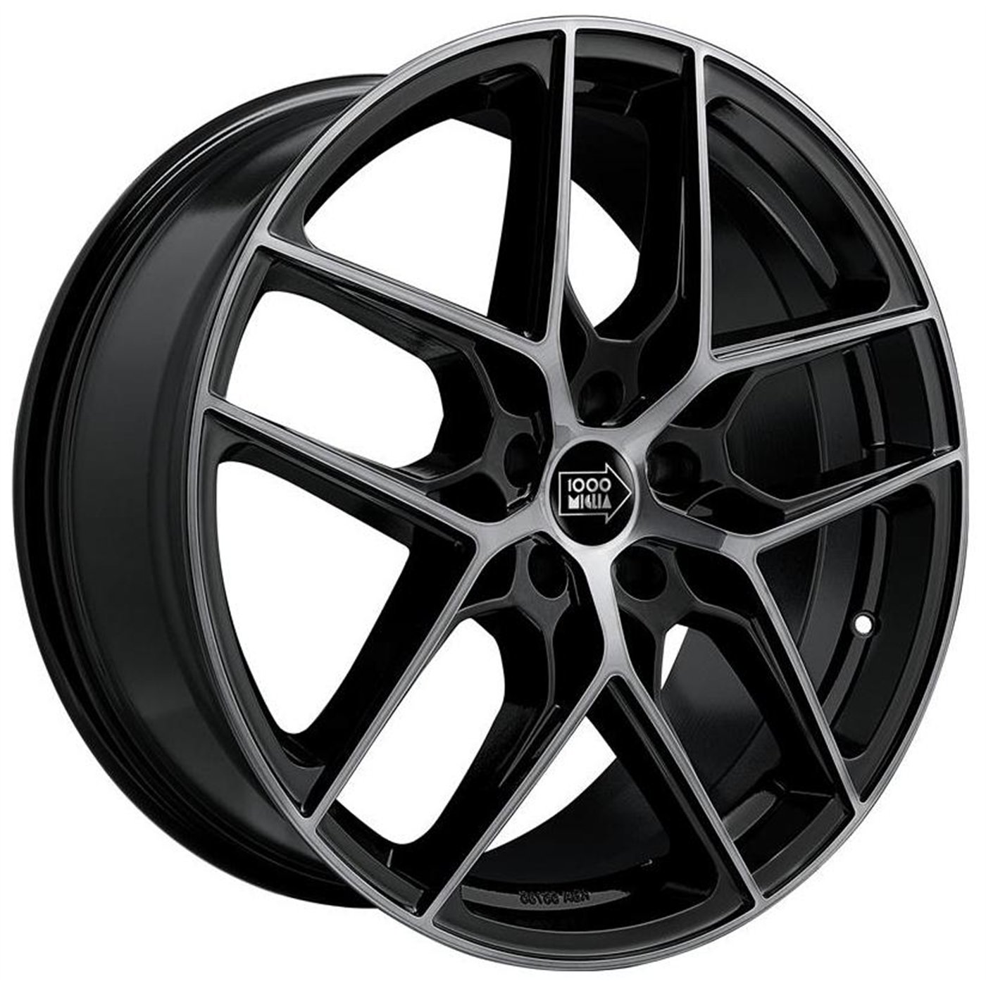 CER. L. CA5K4 MM1004 8,0X18 5X108 ET 45 73,1 EH2+ BLACK MIRROR DARK (NADT035) (Lente 60mm - C60)