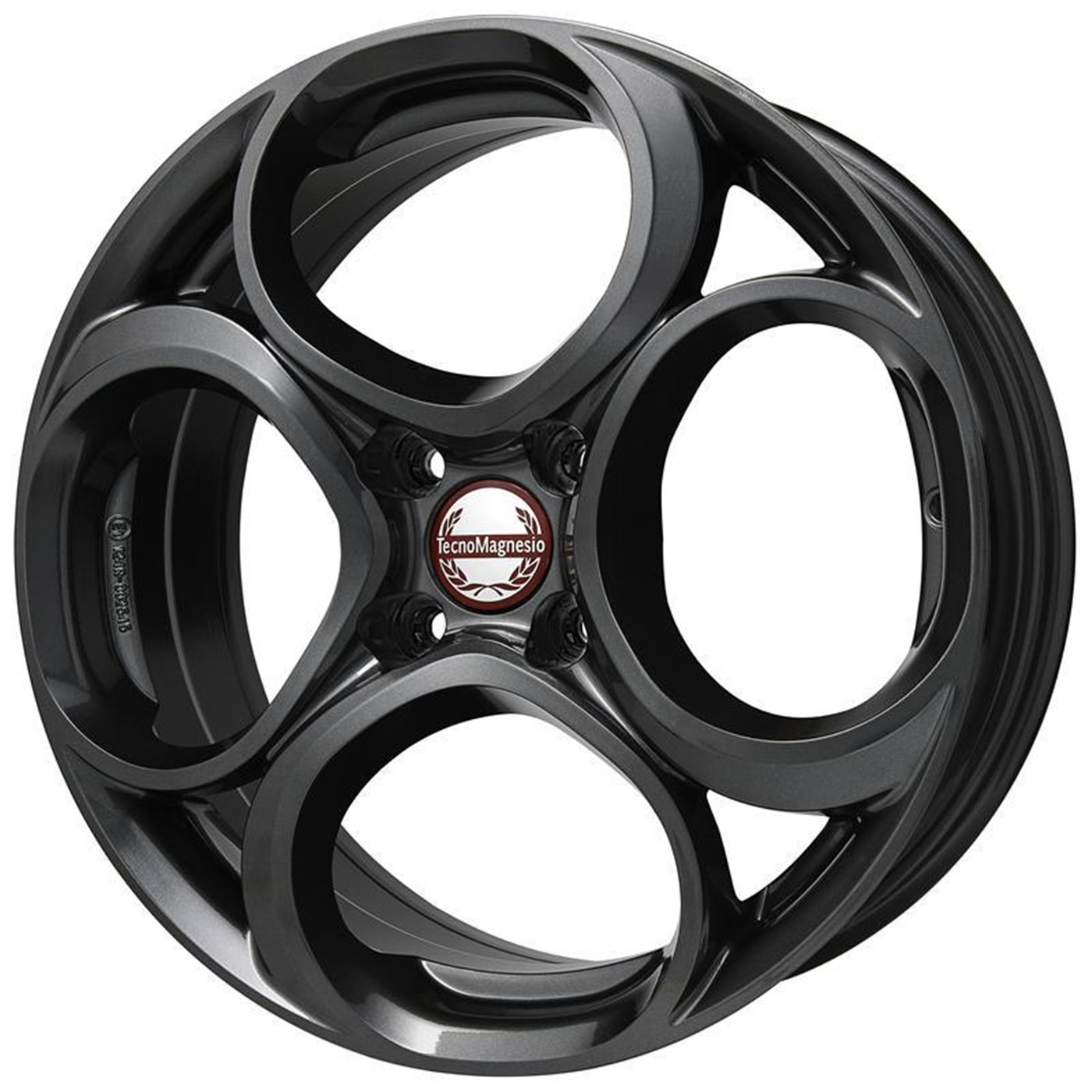 CER. L. CA9H9 JUNIOR 4 7X18 4X108 65,1 ET 35 GUN METALLIC (Omol. ECE) (Lente 60 mm)