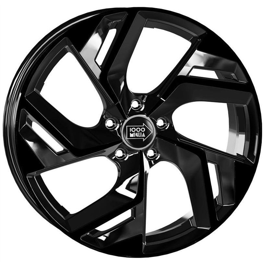 CER. L. CA5W1 MM1031 7,5X18 5X112 ET 45 66,5 GLOSSY BLACK (Omol. NADT013) (Lente 60mm - C60)