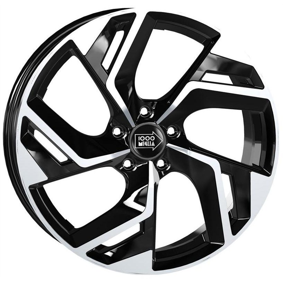 CER. L. CA5W2 MM1031 7,0X17 5X114,3 ET 40 73,1 BLACK POLISHED (Omol. NADT014) (Lente 60mm - C60)