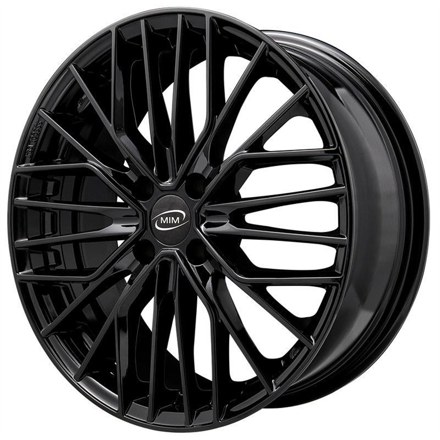 CER. L. CA1O8 ANKY4 7X17 4X108 ET 44,5 63,4 GLOSSY BLACK (Omol. NADT112) (lente 60mm - C60)