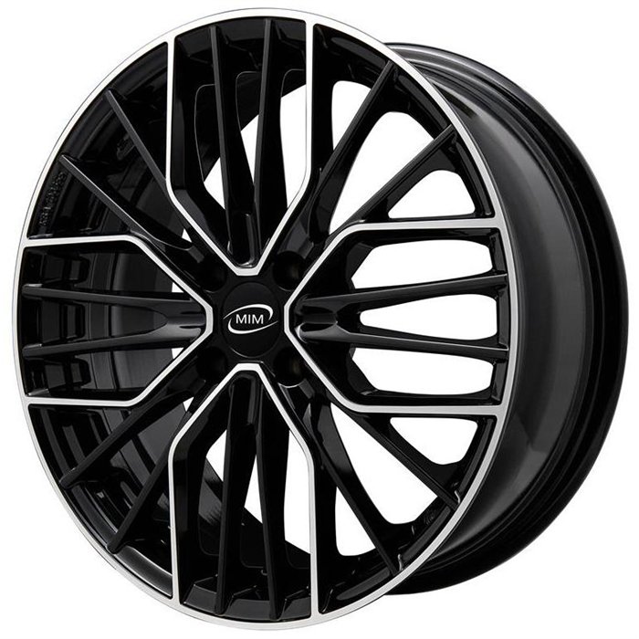 CER. L. CA1O9 ANKY4 7X17 4X108 ET 44,5 63,4 BLACK MIRROR (Omol. NADT112) (lente 60mm - C60)