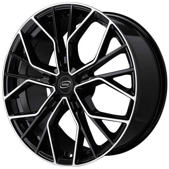 CER. L. CA9G5 ANKY 7,5X17 5X110 ET 30 65,1 BLACK MIRROR (Omol. NADT199) (lente 60mm - C60)