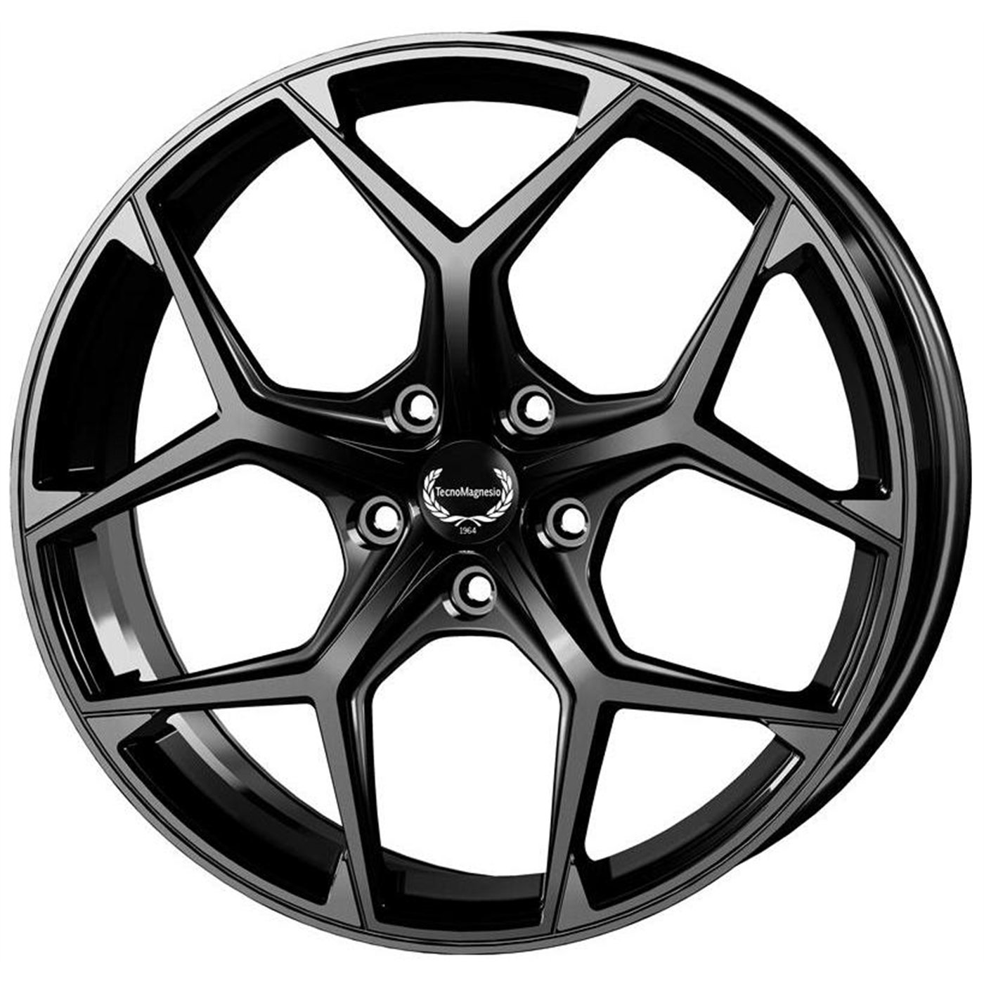CER. L. CA1S7 TMg02 8X18 5X112 ET 35 66,5 GLOSSY BLACK (Omol. NAD IN CORSO) (Cup OE Audi - SF12,8)