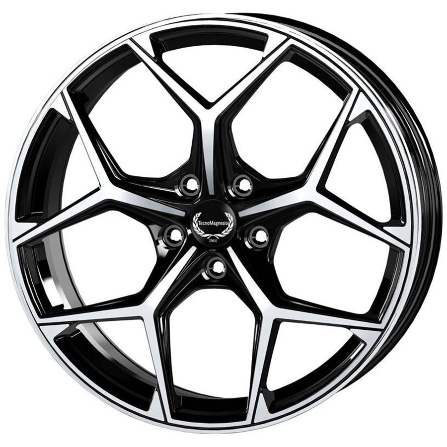 CER. L. CA1S8 TMg02 8X19 5X112 ET 45 66,5 BLACK MIRROR (Omol. NAD IN CORSO) (Cup OE Audi - SF12,8)
