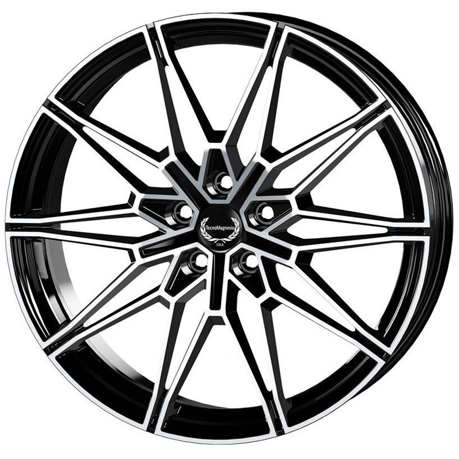 CER. L. CA3I6 TMg03 8X18 5X112 ET 29,5 66,5 BLACK MIRROR (Omol. NAD IN CORSO) (Cup OE BMW - C60)