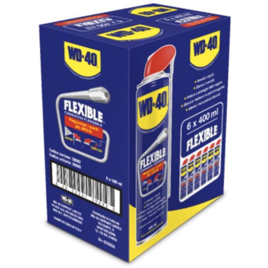 Conf. 6 pz WD-40 Flexible 400 mL