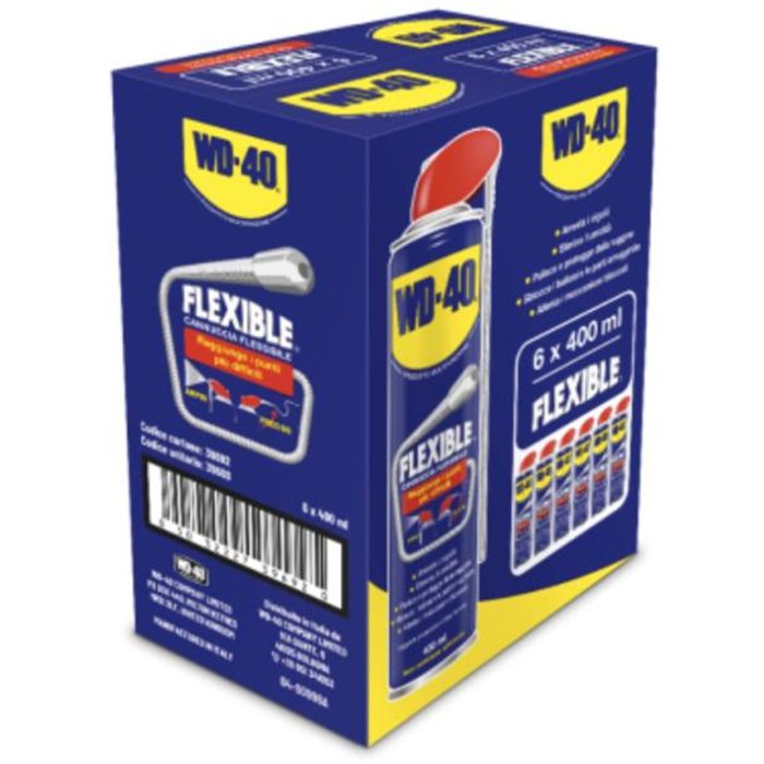 Conf. 6 pz WD-40 Flexible 400 mL