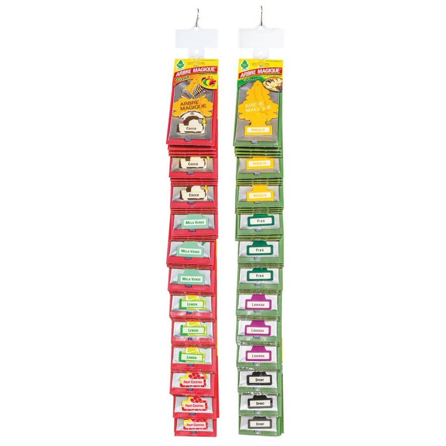 DOPPIA STRIP 96 PZ AM (12Vaniglia,12Pino,12Lavanda,12Sport,12Cocco,12Mela,12Lemon,12Fruit)