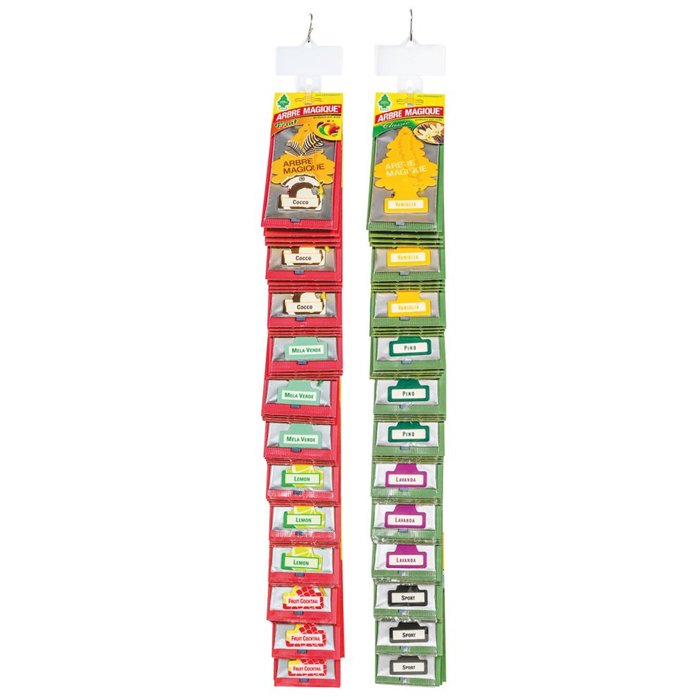 DOPPIA STRIP 96 PZ AM (12Vaniglia,12Pino,12Lavanda,12Sport,12Cocco,12Mela,12Lemon,12Fruit)