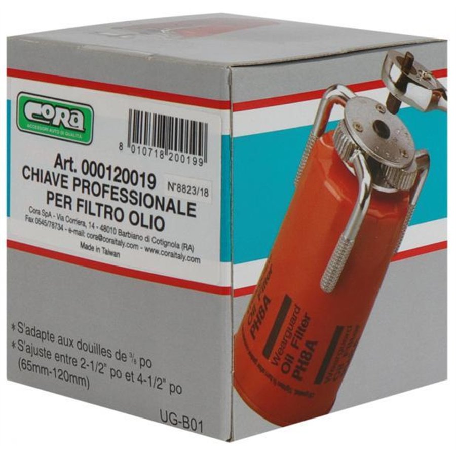 Chiave filtro olio professionale