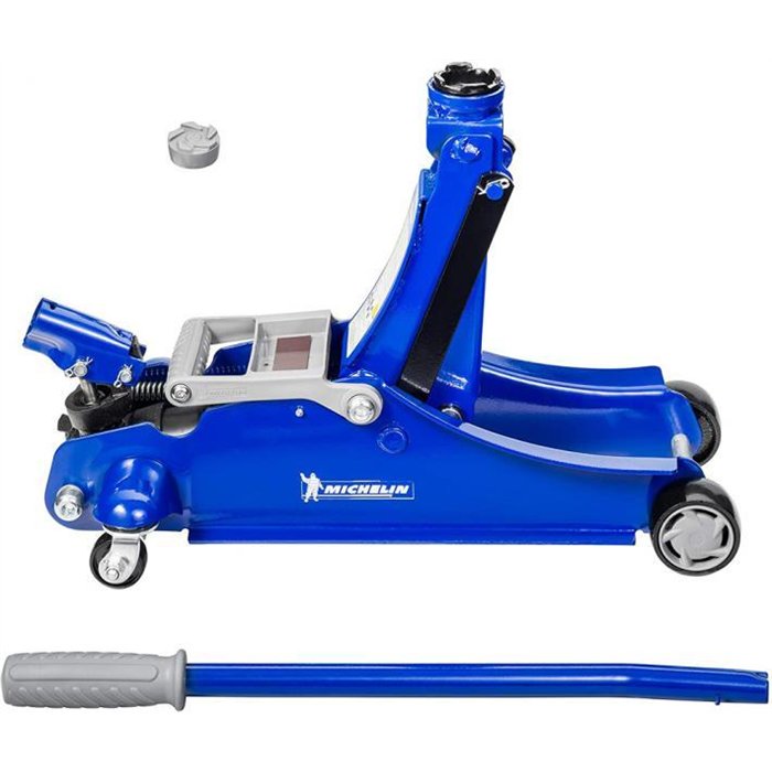 Cric idraulico a carrello 1,8T blu