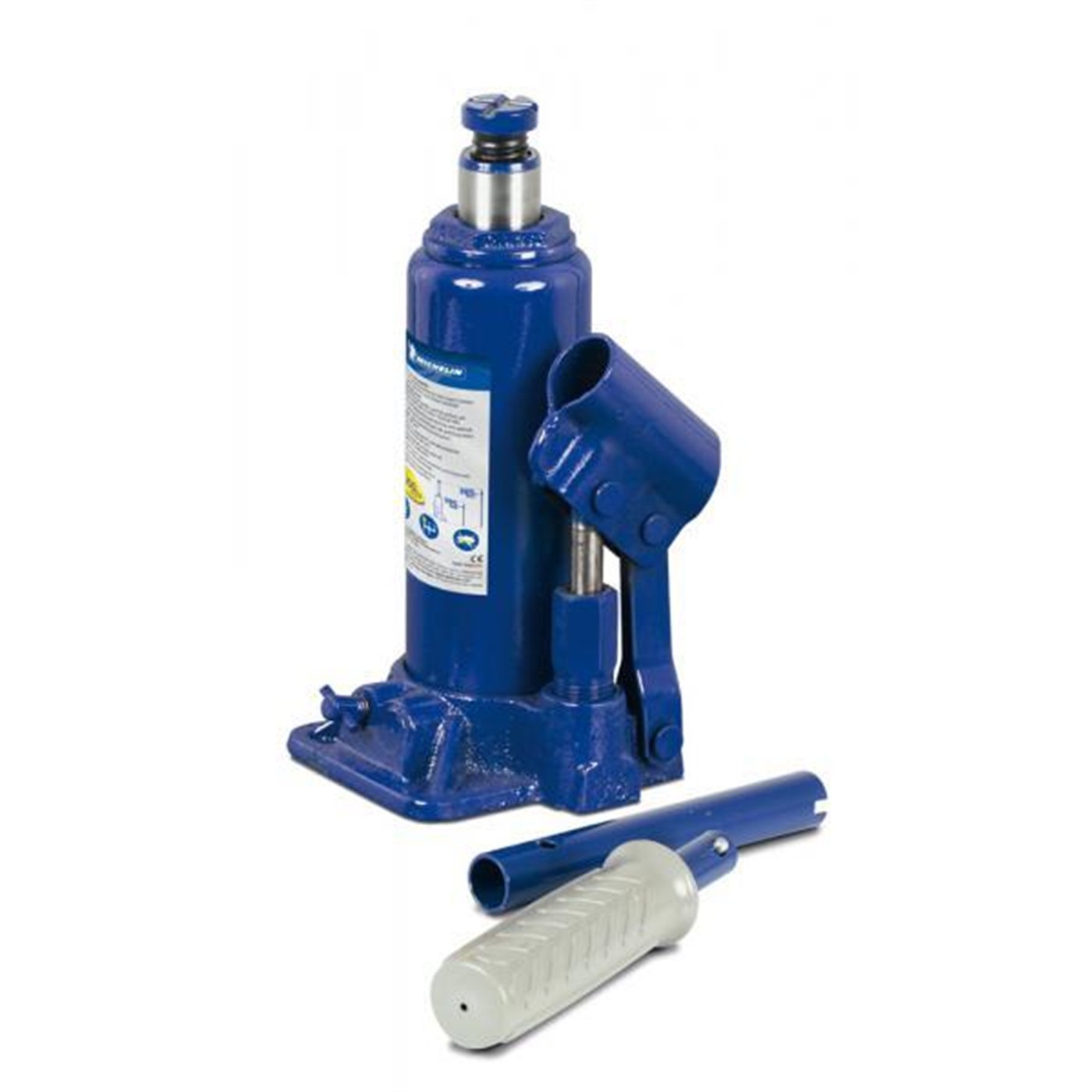 Cric a bottiglia 3T blu