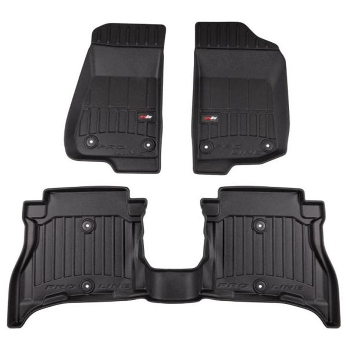 Tappeti in TPE 3D JEEP Wrangler 4xe 21˃