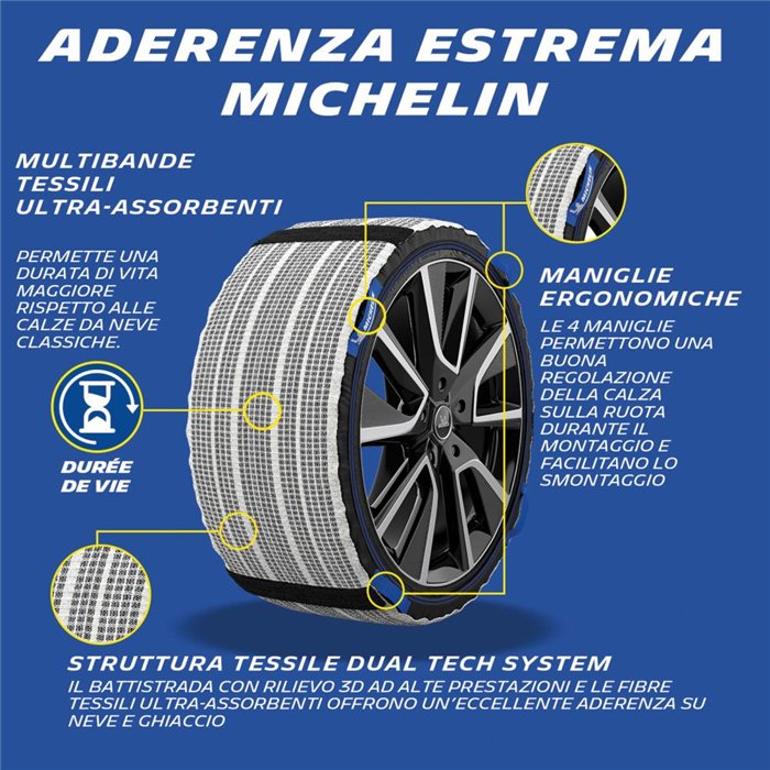 Calze da neve in tessuto SOS Grip Xtrem 3D gruppo X3