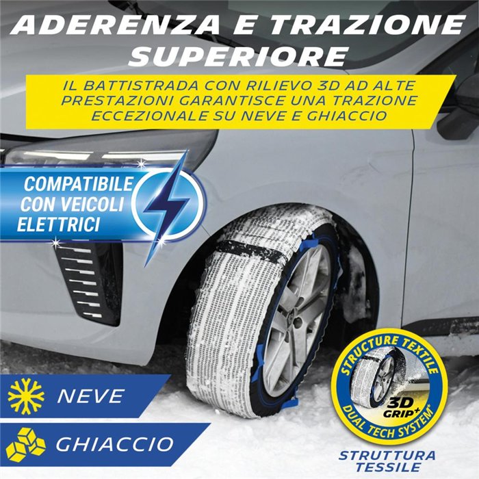 Calze da neve in tessuto SOS Grip Xtrem 3D gruppo X4
