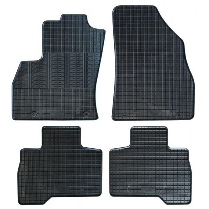 Tappeti gomma CITROEN Nemo Multispace 5p. - FIAT Qubo 08˃20 - PEUGEOT Bipper Tepee 08˃